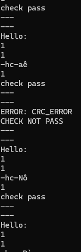 CRC ERROR